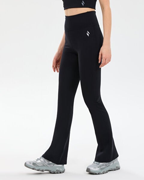 Skechers W Basic Flare Legging Siyah Kadın Tayt