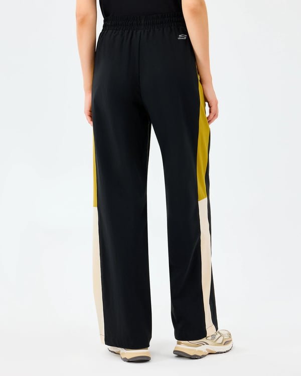 Skechers W Color Block MÄ°cro Pant Siyah Kadın Pantolon