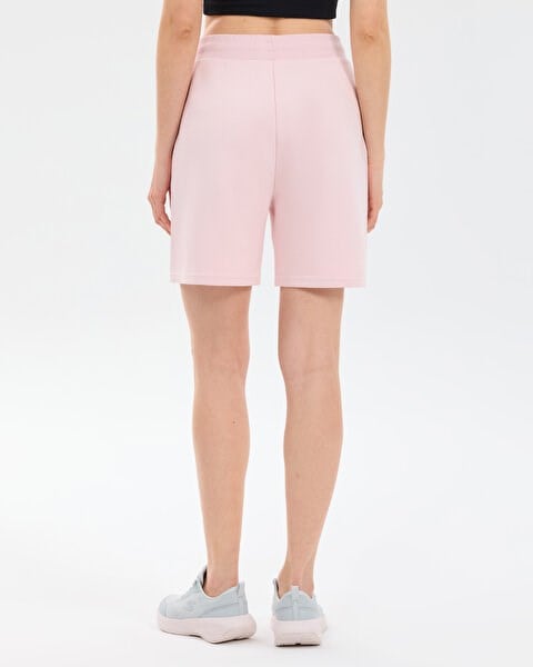 Skechers W Essential 5 Inch Sweat Short Sweat Short Pembe Kadın Şort