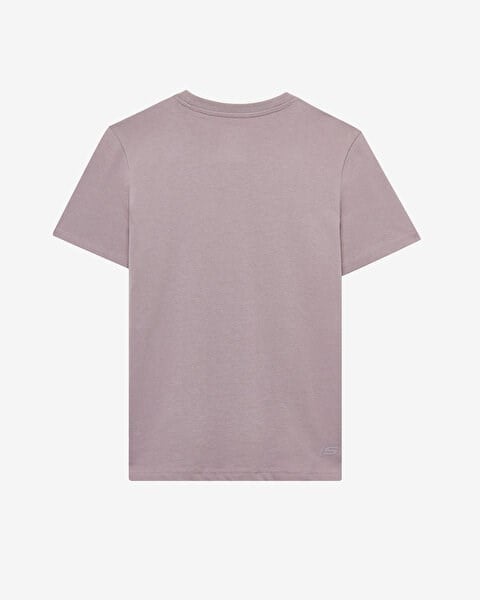 Skechers W Essential Crewneck T-Shirt Lila Kadın T-Shirt
