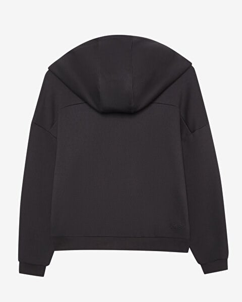 Skechers W Essential Full Zip Sweatshirt Siyah Kadın Sweatshirt