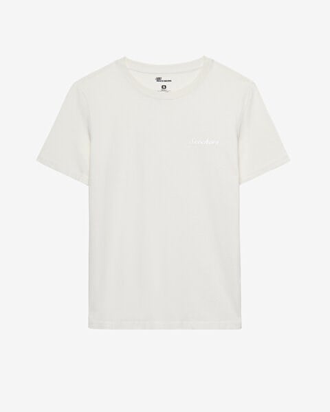 Skechers W Light Fabric T-Shirt Beyaz Kadın T-Shirt