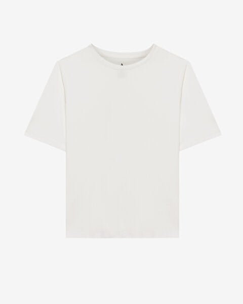 Skechers W Lounge Regular Crew Neck T-Shirt Beyaz Kadın T-Shirt