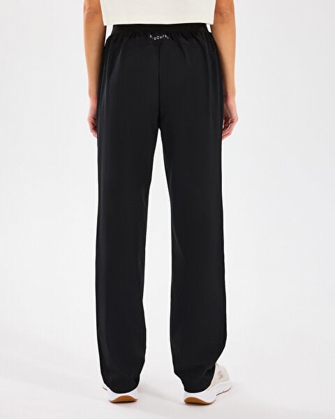 Skechers W Micro Wide Leg Pant Siyah Kadın Eşofman Alt