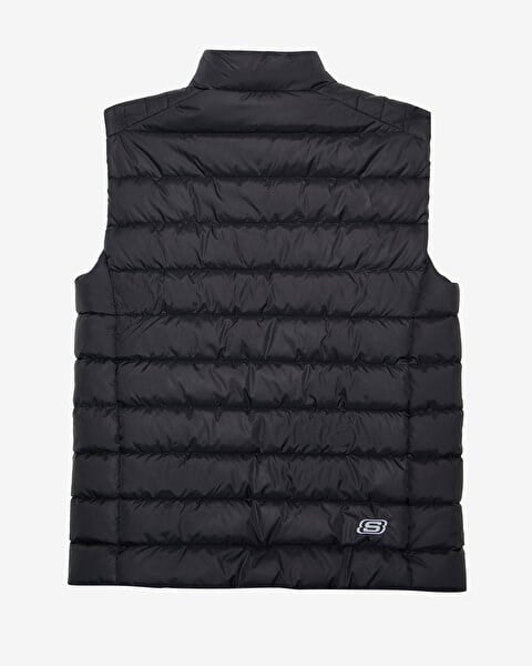 Skechers W OUTERWEAR PADDED VEST Siyah Kadın Yelek