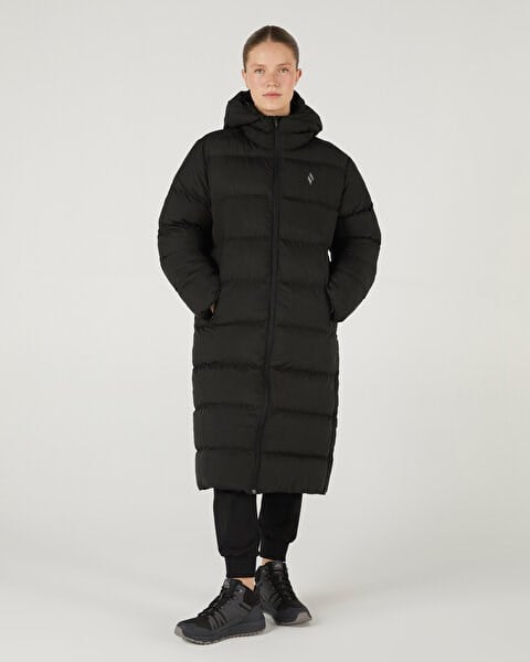 Skechers W OUTERWEAR PUFFER JACKET Siyah Kadın Ceket