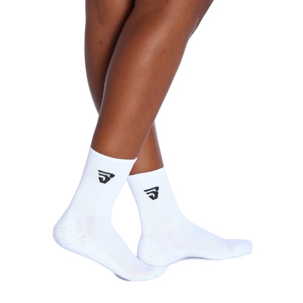 Sportive PRONTO 2'LI S LOGOLU SOKET CORAP Beyaz Unisex Çorap