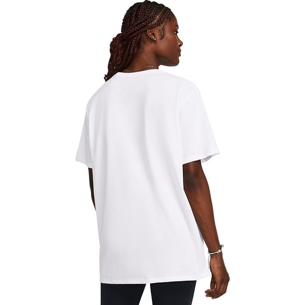 Under Armour Campus Oversize SS Beyaz Kadın T-Shirt