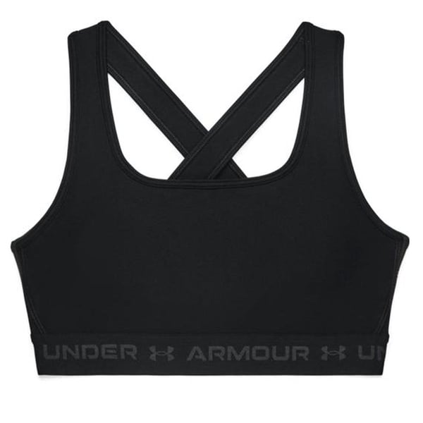 Under Armour Crossback Mid Bra Siyah Kadın Sporcu Sütyeni (Bra)