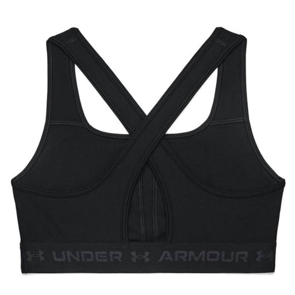 Under Armour Crossback Mid Bra Siyah Kadın Sporcu Sütyeni (Bra)