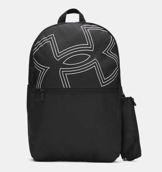 Under Armour Essential Printed BP Siyah Erkek Çocuk Spor Çanta