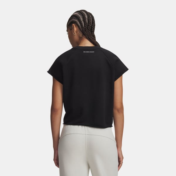 Under Armour Icon Wm Cut Off Ss Siyah Kadın T-Shirt