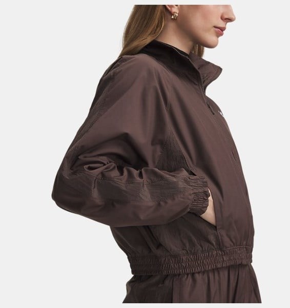 Under Armour Icon Woven Jacket Kahverengi Kadın Ceket