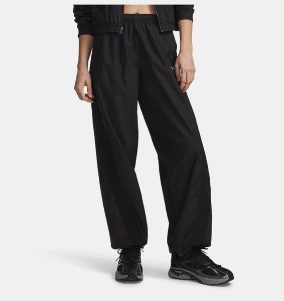 Under Armour Icon Woven Pant Siyah Kadın Eşofman Alt