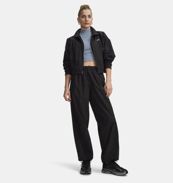 Under Armour Icon Woven Pant Siyah Kadın Eşofman Alt