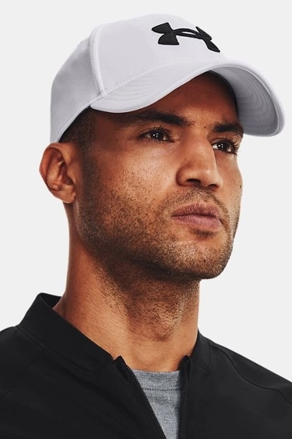 Under Armour M BLITZING LOW STR Beyaz Erkek Şapka