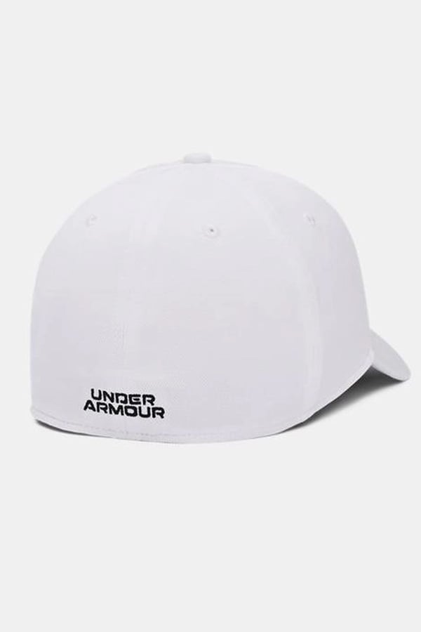 Under Armour M BLITZING LOW STR Beyaz Erkek Şapka