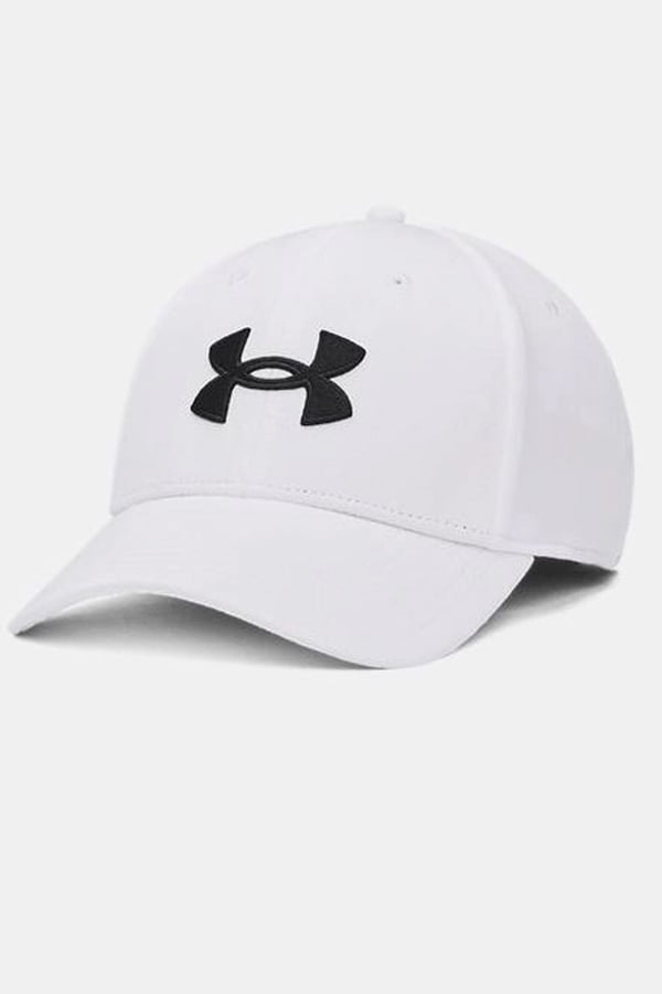Under Armour M BLITZING LOW STR Beyaz Erkek Şapka