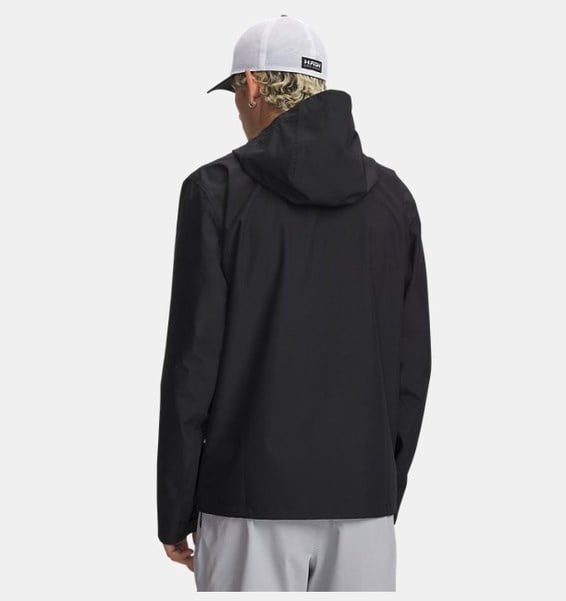 Under Armour M Cloudstrike Jacket Siyah Erkek Yağmurluk