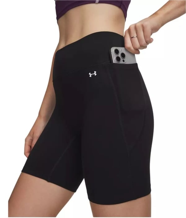 Under Armour Motion Bike Short Siyah Kadın Tayt