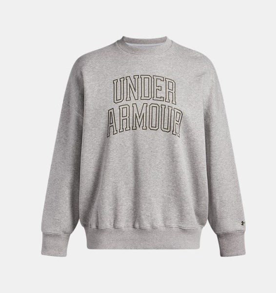Under Armour Rival Flc OS Varsity Crew Gri Kadın Sweatshirt
