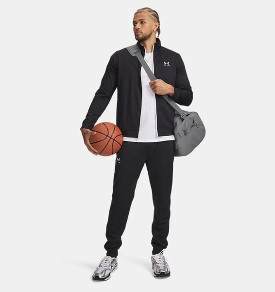 Under Armour Sportstyle Trıcot Jogger Siyah Erkek Eşofman Alt
