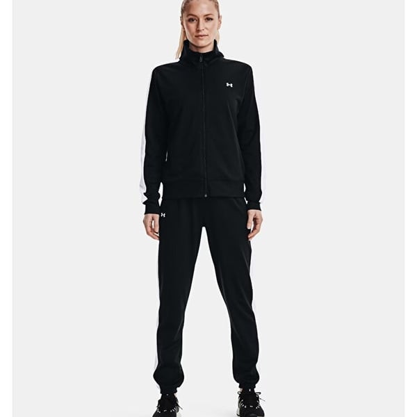 Under Armour Tricot Tracksuit Siyah Kadın Eşofman Takımı
