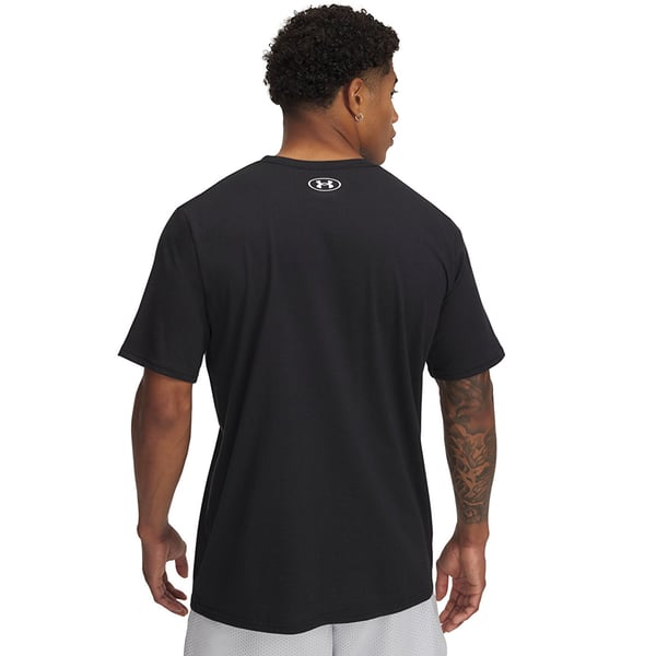 Under Armour UA CAMO CHEST STRIPE SS Siyah Erkek T-Shirt