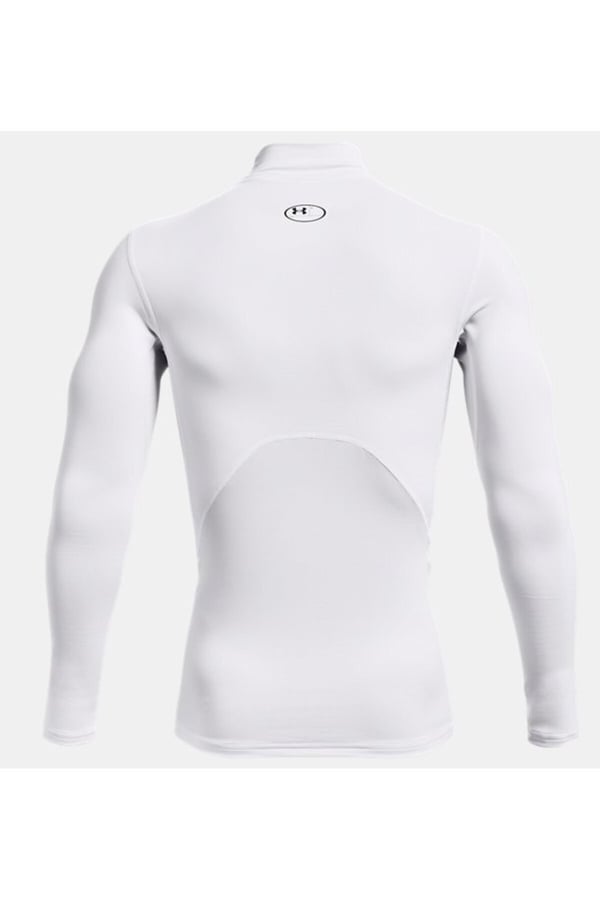 Under Armour UA CG Armour Comp Mock Beyaz Erkek T-Shirt