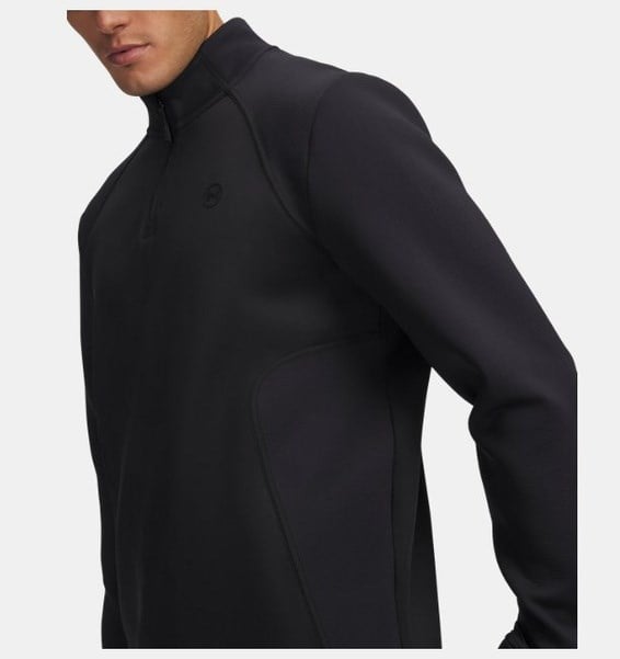 Under Armour Ua Drive Midlayer 1/4 Zip Siyah Erkek Sweatshirt