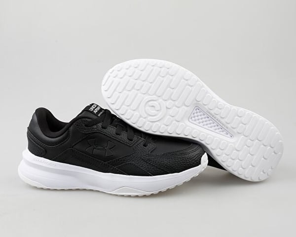 Under Armour UA Edge LTHR Siyah Erkek Günlük Spor Ayakkabı