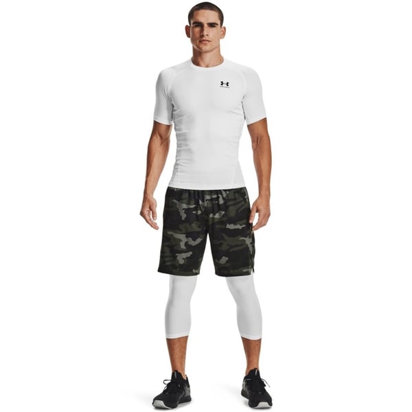 Under Armour UA HG Armour Comp SS Beyaz Erkek T-Shirt