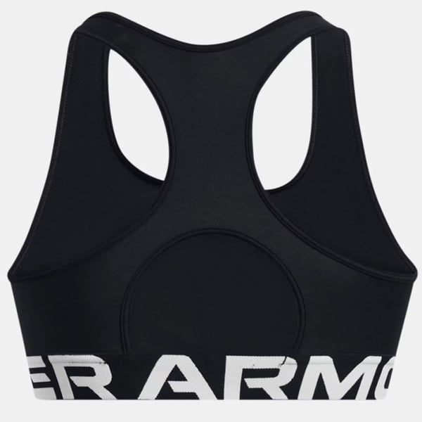 Under Armour UA HG Mid Branded Siyah Kadın Sporcu Sütyeni (Bra)