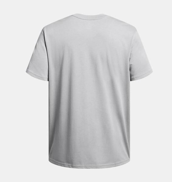 Under Armour UA HW ARMOUR LABEL SS Gri Erkek T-Shirt