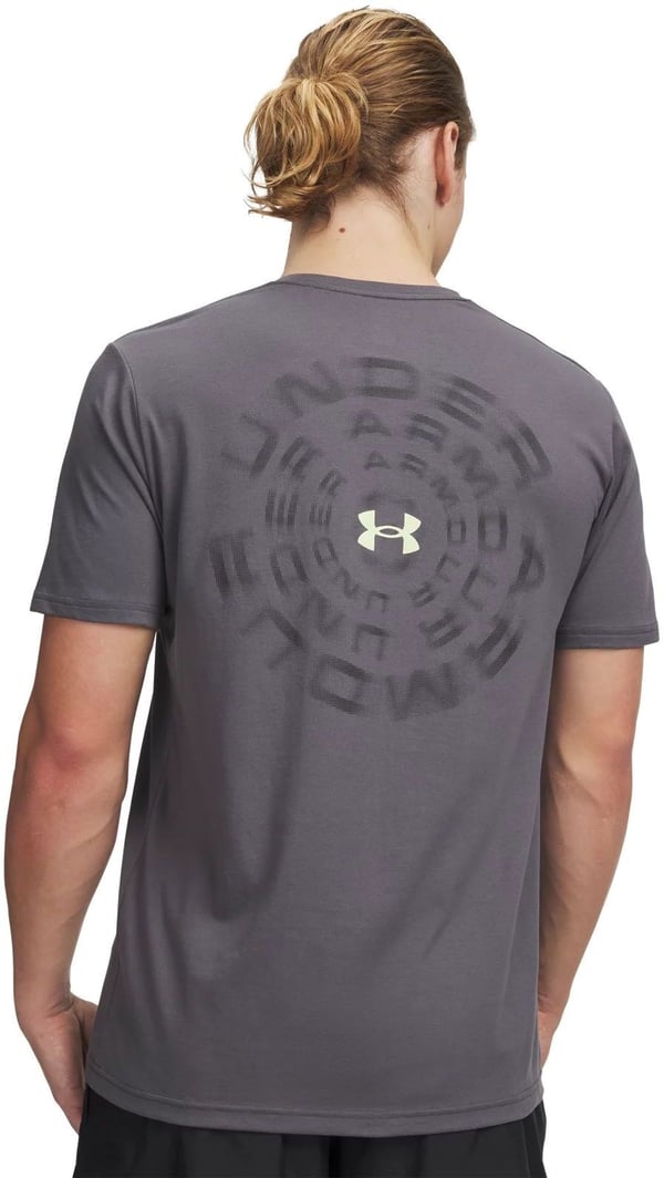 Under Armour UA M BLUR WM SS Gri Erkek T-Shirt