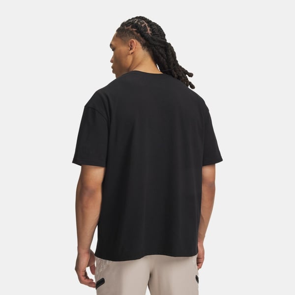 Under Armour Ua M Hwt Metal Logo Ss Siyah Erkek T-Shirt
