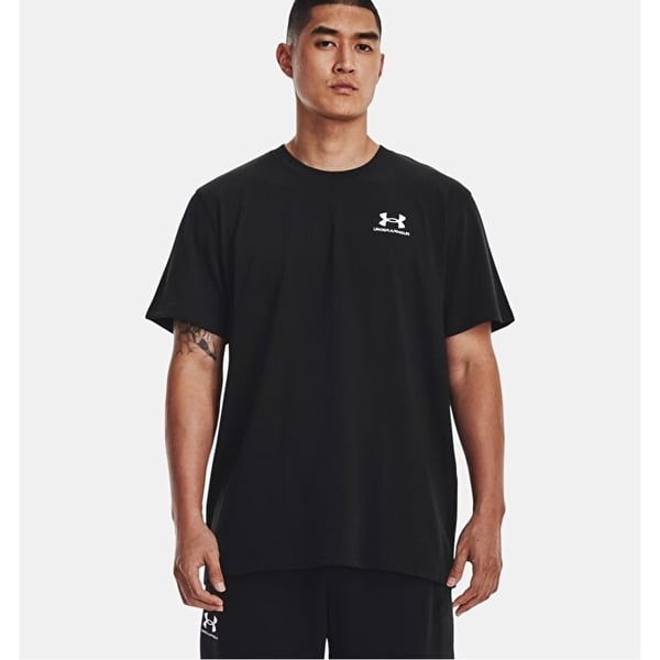 Under Armour Ua M Logo Emb Heavyweıght Ss Siyah Erkek T-Shirt