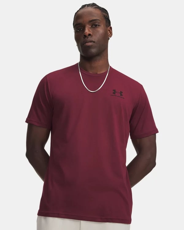 Under Armour Ua M Sportstyle Lc Ss Kırmızı Erkek T-Shirt