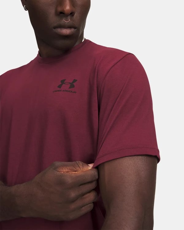 Under Armour Ua M Sportstyle Lc Ss Kırmızı Erkek T-Shirt