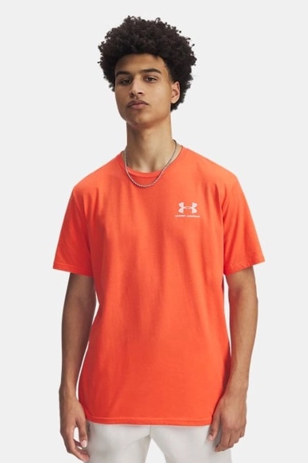Under Armour UA M SPORTSTYLE LC SS Turuncu Erkek T-Shirt