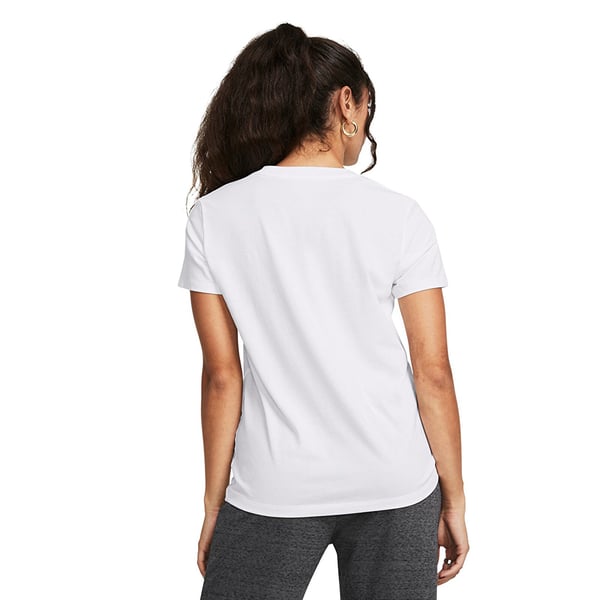 Under Armour Ua Rival Core Ss Beyaz Kadın T-Shirt