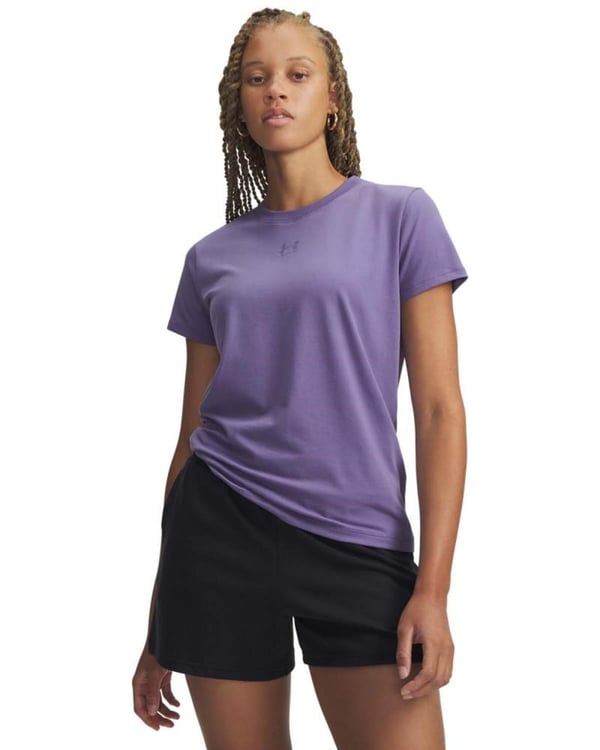 Under Armour UA Rival Core SS Mor Kadın T-Shirt