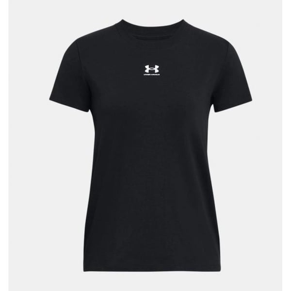 Under Armour Ua Rival Core Ss Siyah Kadın T-Shirt