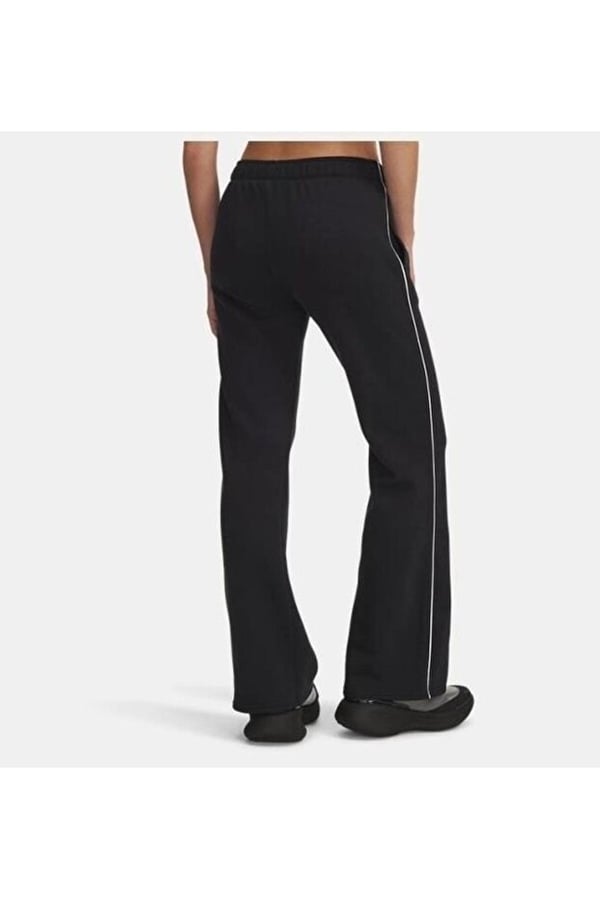 Under Armour UA Rival Flc Piped Pant Siyah Kadın Eşofman Alt
