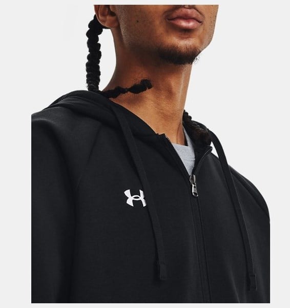 Under Armour UA Rival Fleece FZ Hoodie Siyah Erkek Ceket