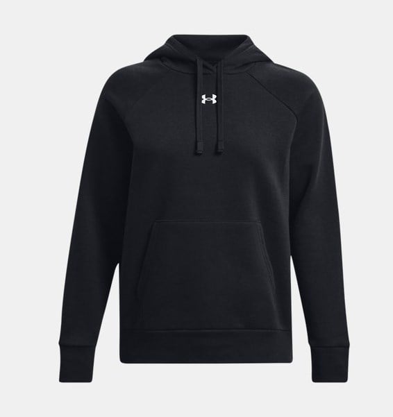 Under Armour UA Rival Fleece Hoodie Siyah Kadın Sweatshirt