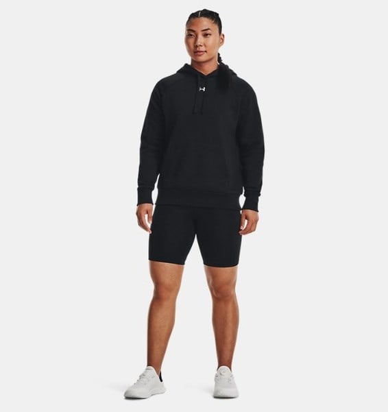 Under Armour UA Rival Fleece Hoodie Siyah Kadın Sweatshirt