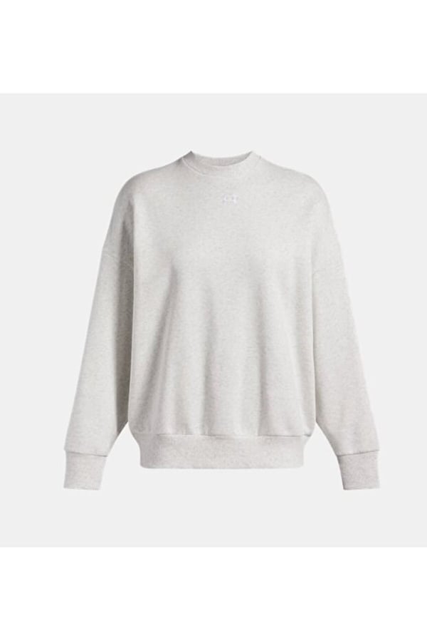 Under Armour UA Rival Fleece OS Crew Gri Kadın Sweatshirt