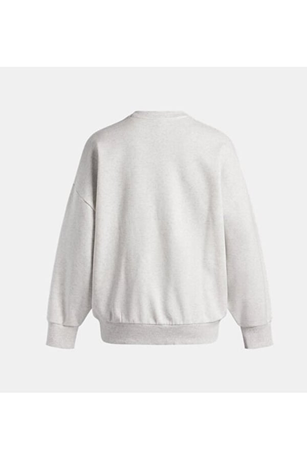 Under Armour UA Rival Fleece OS Crew Gri Kadın Sweatshirt