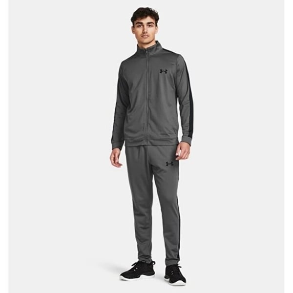 Under Armour UA Rival Knit Track Suit Gri Erkek Eşofman Takımı